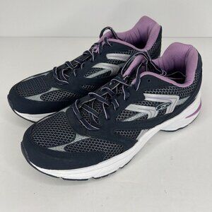 Dr. Scholl's Womens Size 6.5W Navy and Violet Athletic Shoe Gel Cushion Insole